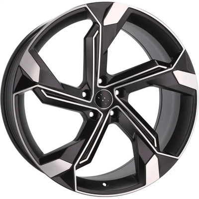 Alu kola pro Audi Y1201 9x20 5x112 ET38 66.6 Black Polished | Wheelsup.cz