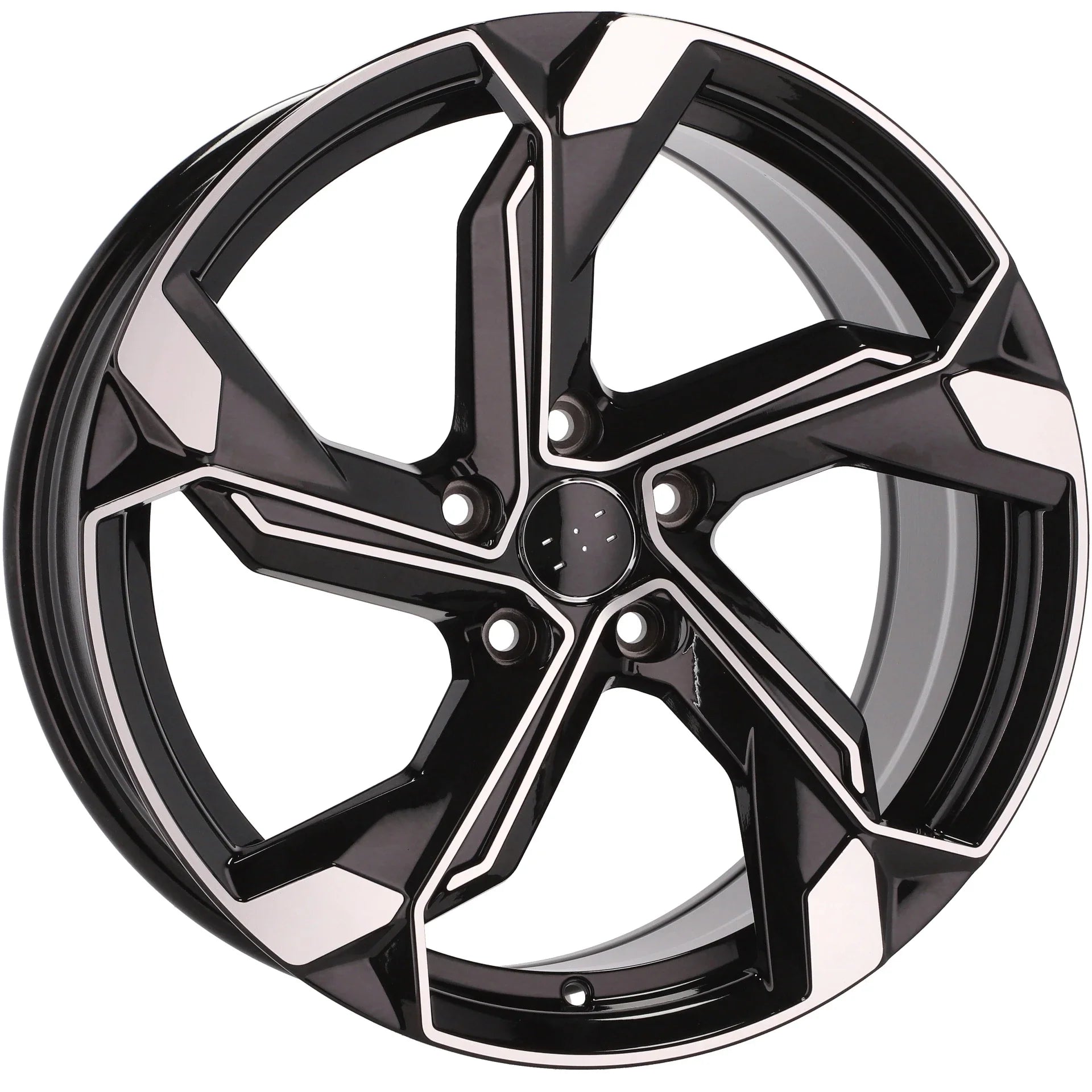Alu kola pro Audi Y1201 8x18 5x112 ET40 66.6 Black Polished
