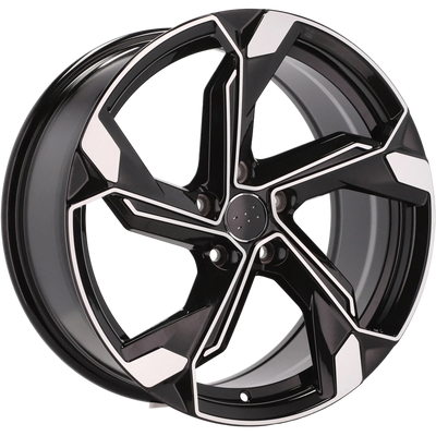 Alu kola pro Audi Y1201 9x21 5x112 ET31 66.6 Black Polished | Wheelsup.cz