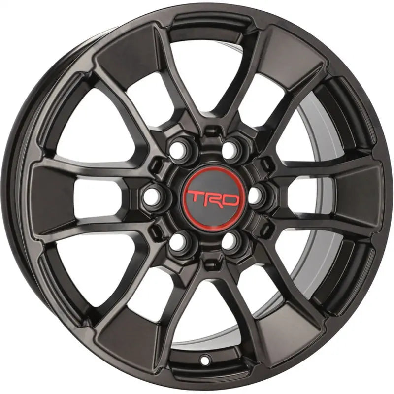 Alu kola pro Toyota Y1202 8x18 6x139.7 ET50 Black Half Matt | Wheelsup.cz
