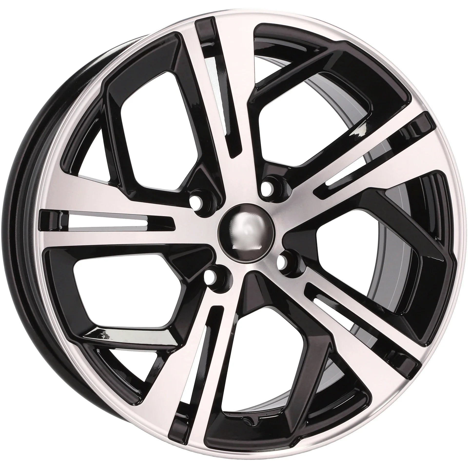 Alu kola pro Peugeot Y1206 7x16 4x108 ET25 65.1 Black Polished | Wheelsup.cz