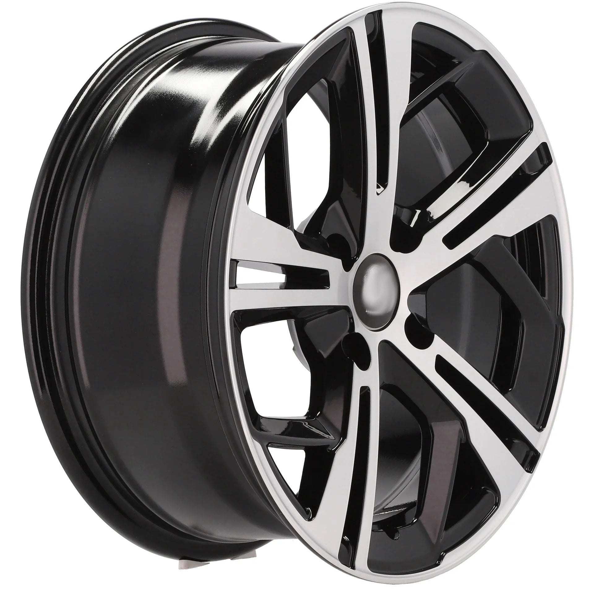 Alu kola pro Peugeot Y1206 7x17 4x108 ET25 65.1 Black Polished | Wheelsup.cz
