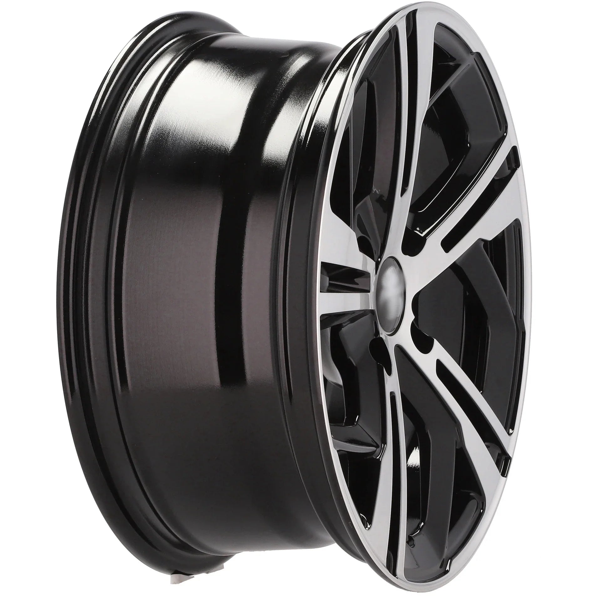 Alu kola pro Peugeot Y1206 7x17 4x108 ET25 65.1 Black Polished | Wheelsup.cz