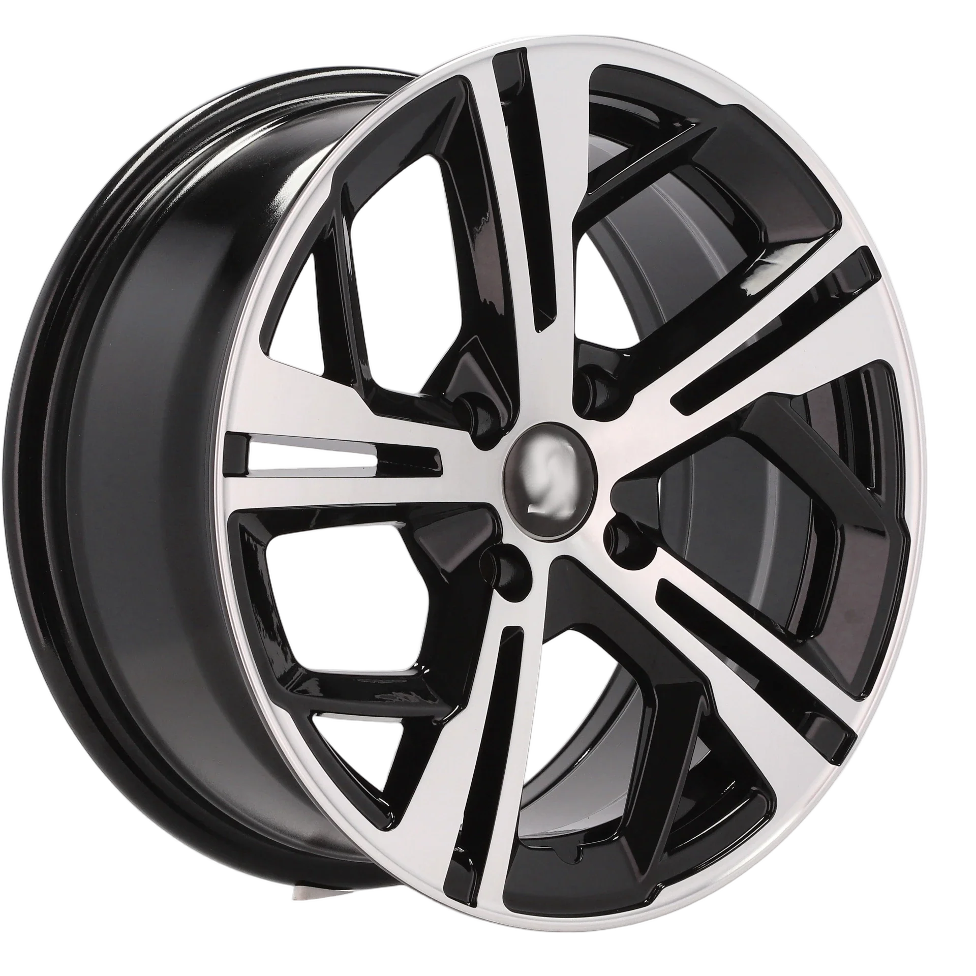 Alu kola pro Peugeot Y1206 7x17 4x108 ET25 65.1 Black Polished | Wheelsup.cz