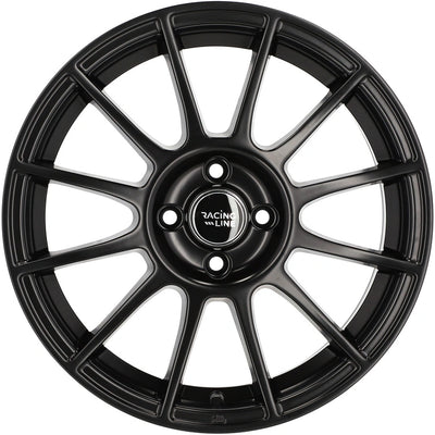 Alu kola pro Fiat Y1208 6.5x16 4x98 ET35 58.1 Black Half Matt | Wheelsup.cz