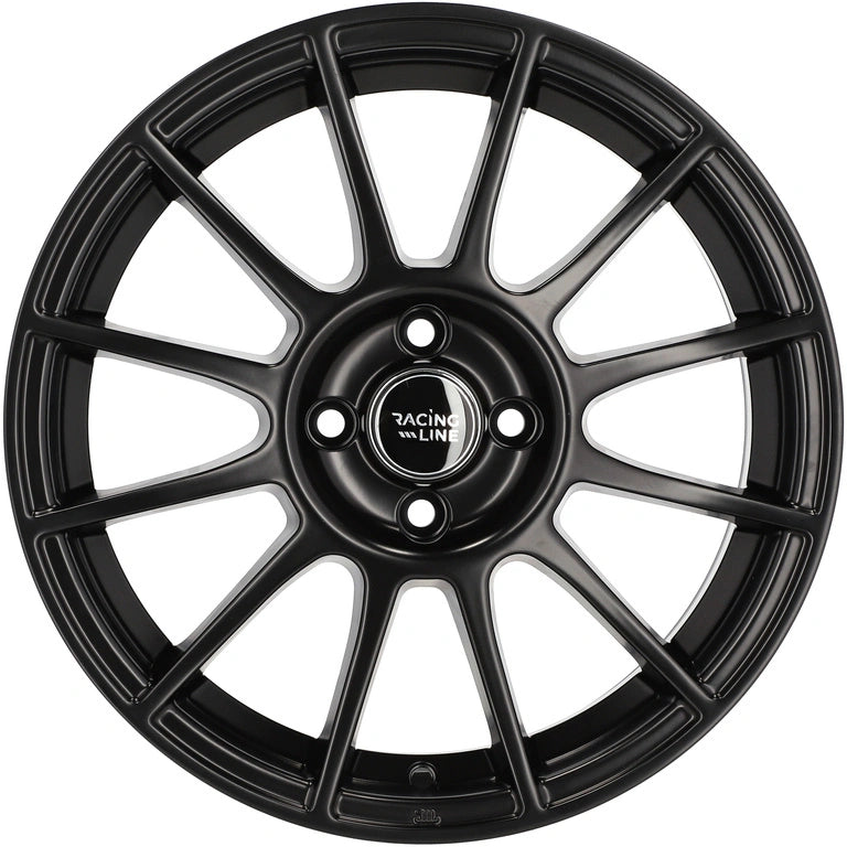 Alu kola pro Fiat Y1208 6.5x16 4x98 ET35 58.1 Black Half Matt