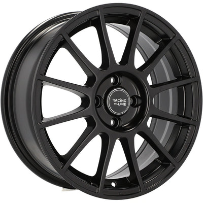 Alu kola pro Fiat Y1208 6.5x16 4x98 ET35 58.1 Black Half Matt | Wheelsup.cz