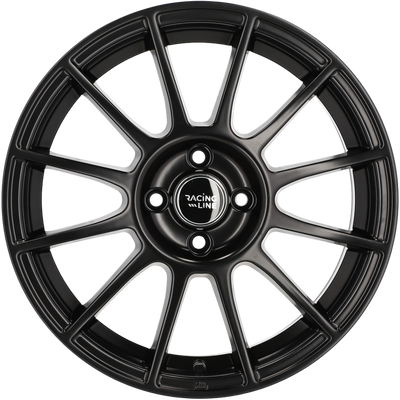 Alu kola pro Fiat Y1208 6.5x16 4x98 ET35 58.1 Black Half Matt | Wheelsup.cz