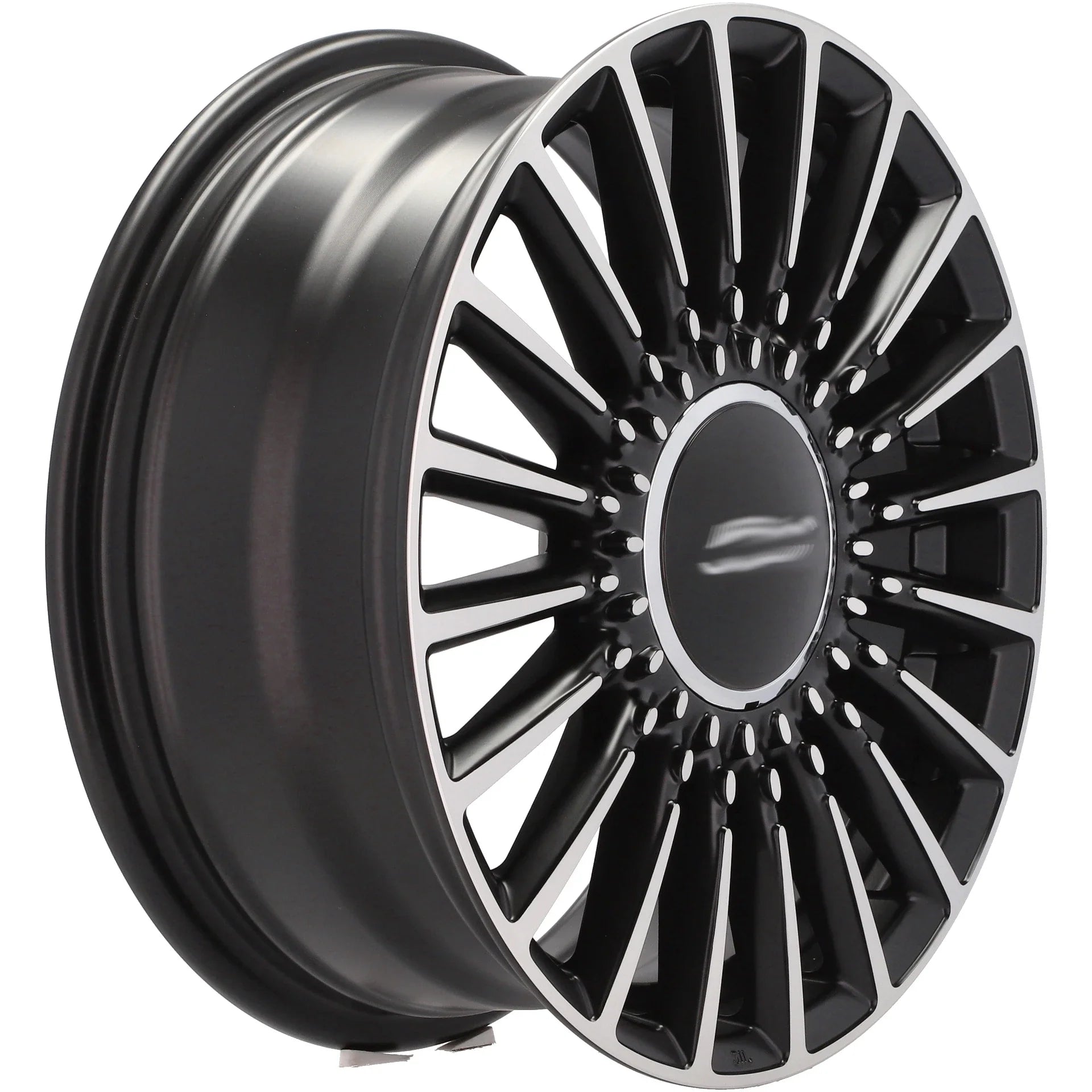 Alu kola pro Fiat Y1210 6.5x16 4x98 ET35 Black Polished Half Matt | Wheelsup.cz