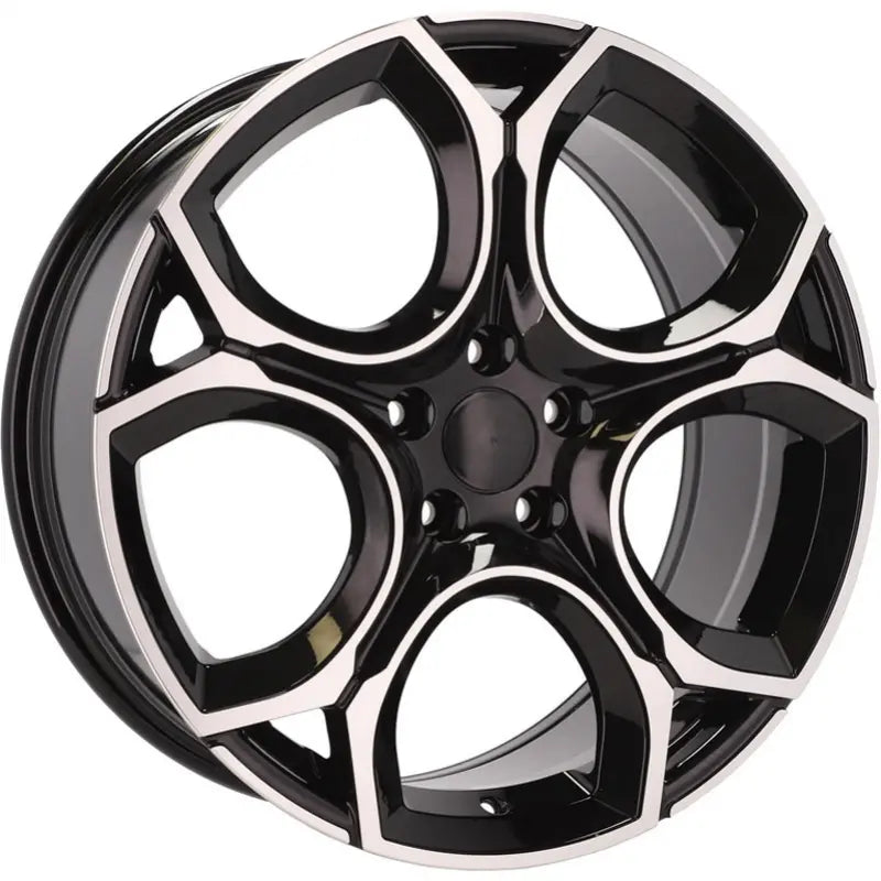 Alu kola pro Volkswagen Y1232 7.5x17 5x112 ET45 57.1 Black Polished | Wheelsup.cz