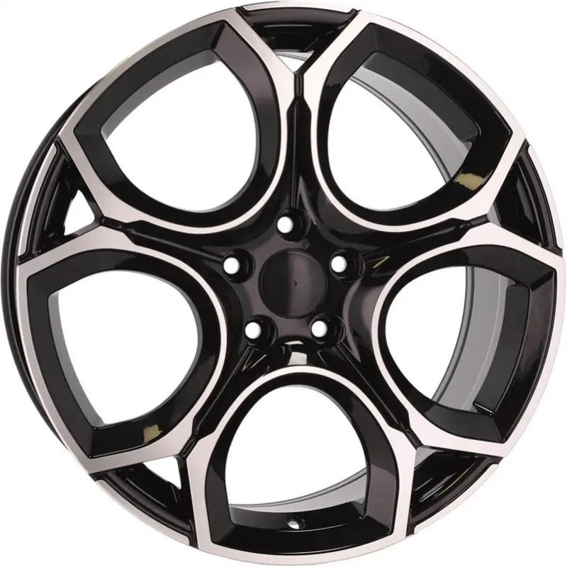 Alu kola pro Volkswagen Y1232 7.5x18 5x112 ET51 57.1 Black Polished | Wheelsup.cz