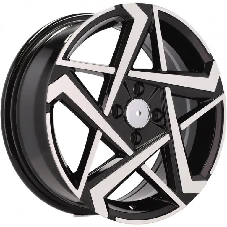 Alu kola pro Hyundai Y1237 6.5x16 4x100 ET45 54.1 Black Polished | Wheelsup.cz