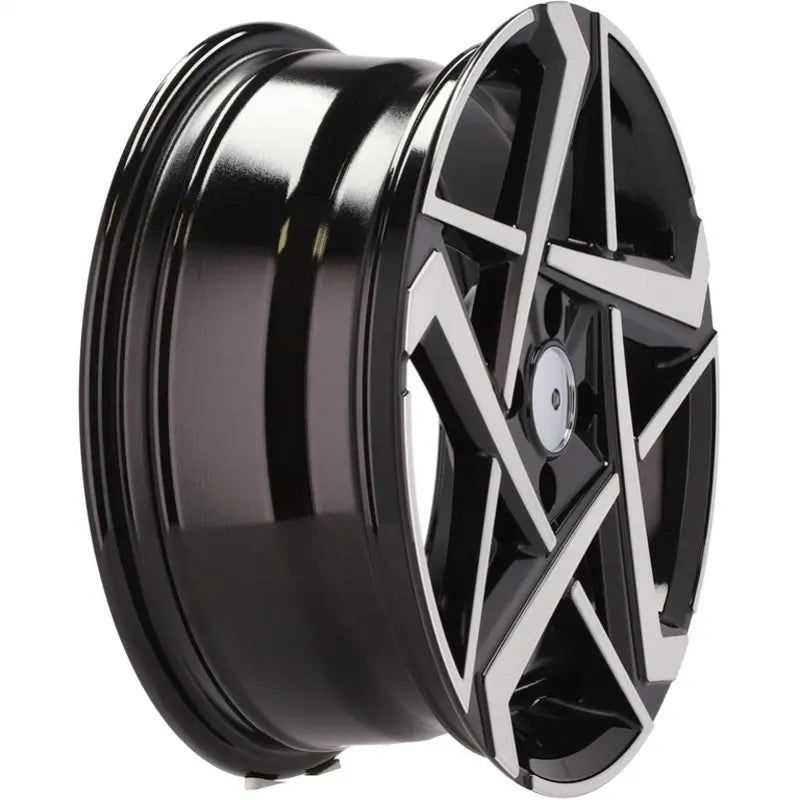 Alu kola pro Hyundai Y1237 6.5x16 4x100 ET45 54.1 Black Polished | Wheelsup.cz