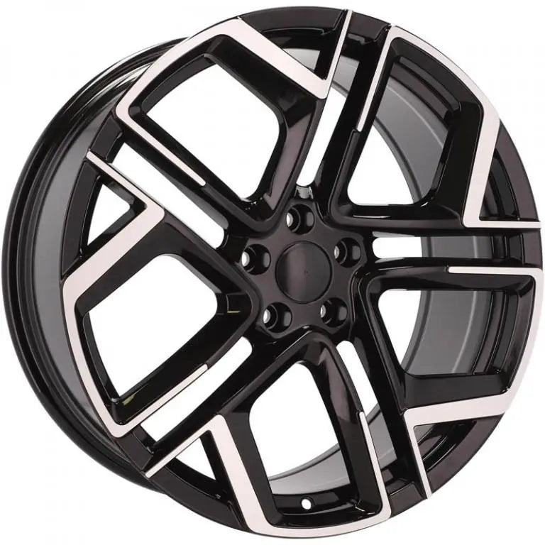 Alu kola pro Volkswagen Y1243 8.5x20 5x112 ET38 57.1 Black Polished | Wheelsup.cz