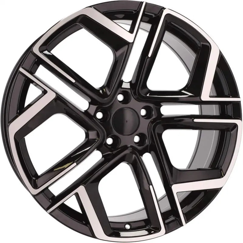 Alu kola pro Volkswagen Y1243 8.5x20 5x112 ET38 57.1 Black Polished | Wheelsup.cz