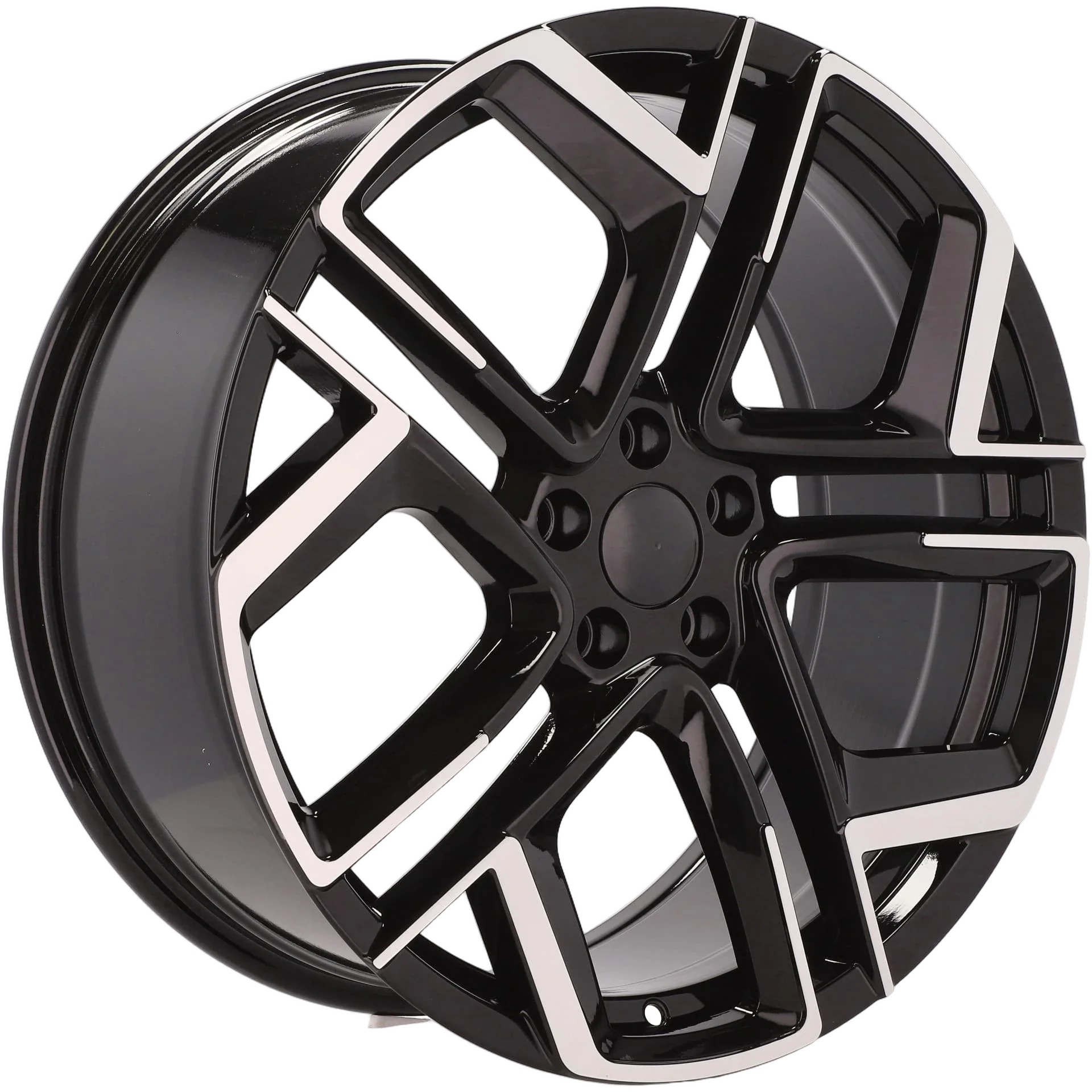 Alu kola pro Volkswagen Y1243 8.5x20 5x112 ET38 57.1 Black Polished | Wheelsup.cz