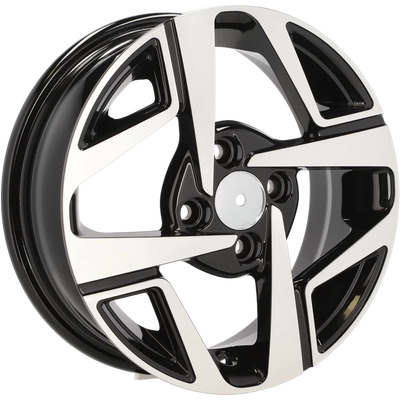 Alu kola pro Hyundai Y1245 5x14 4x100 ET41 54.1 Black Polished | Wheelsup.cz