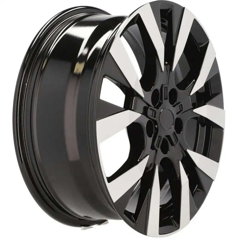 Alu kola pro Citroen Y1248 7x17 5x108 ET45 65.1 Black Polished | Wheelsup.cz