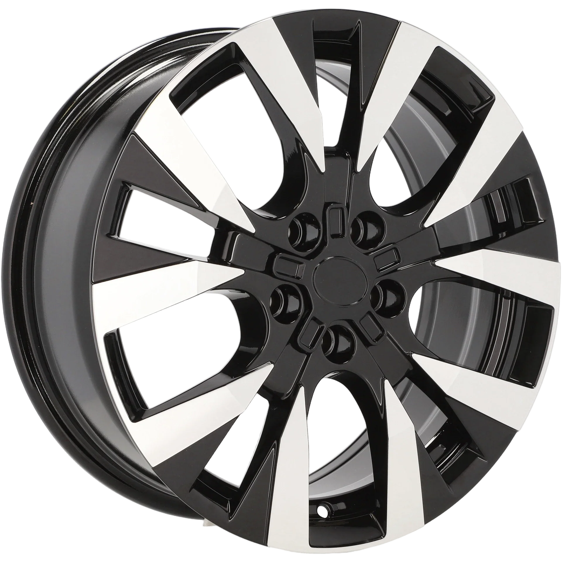 Alu kola pro Citroen Y1248 7x17 5x108 ET45 65.1 Black Polished | Wheelsup.cz