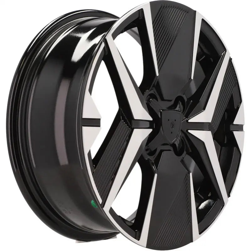 Alu kola pro Peugeot Y1256 6.5x16 4x108 ET32 65.1 Black Polished | Wheelsup.cz