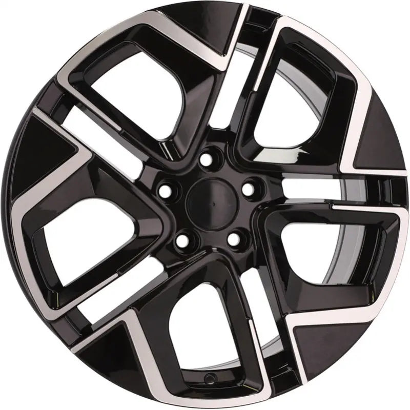 Alu kola pro Volkswagen Y1258 7.5x18 5x112 ET51 57.1 Black Polished | Wheelsup.cz