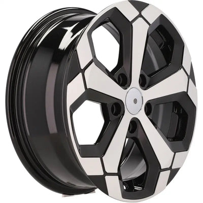 Alu kola pro Dacia Y1274 6.5x16 5x114.3 ET45 66.1 Black Polished | Wheelsup.cz