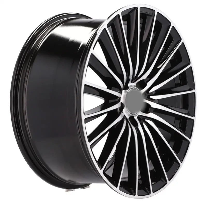 Alu kola pro Mercedes Y5909B 8.5x20 5x112 ET34.5 66.6 Black Polished | Wheelsup.cz