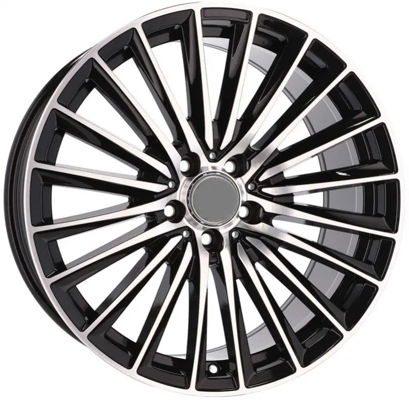 Alu kola pro Mercedes Y5909B 8.5x20 5x112 ET34.5 66.6 Black Polished | Wheelsup.cz