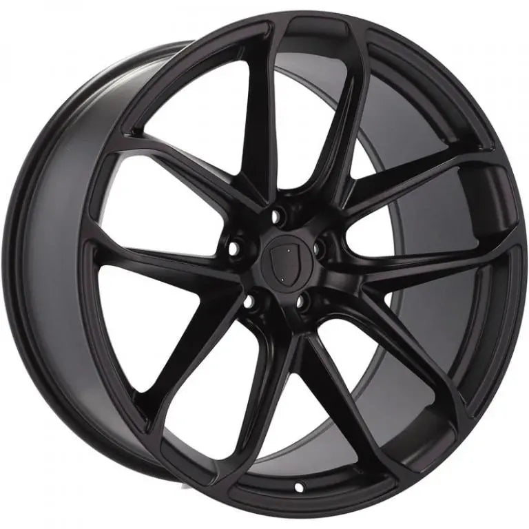 Alu kola pro Porsche Y5985B 9x21 5x112 ET26 66.6 Black Half Matt | Wheelsup.cz