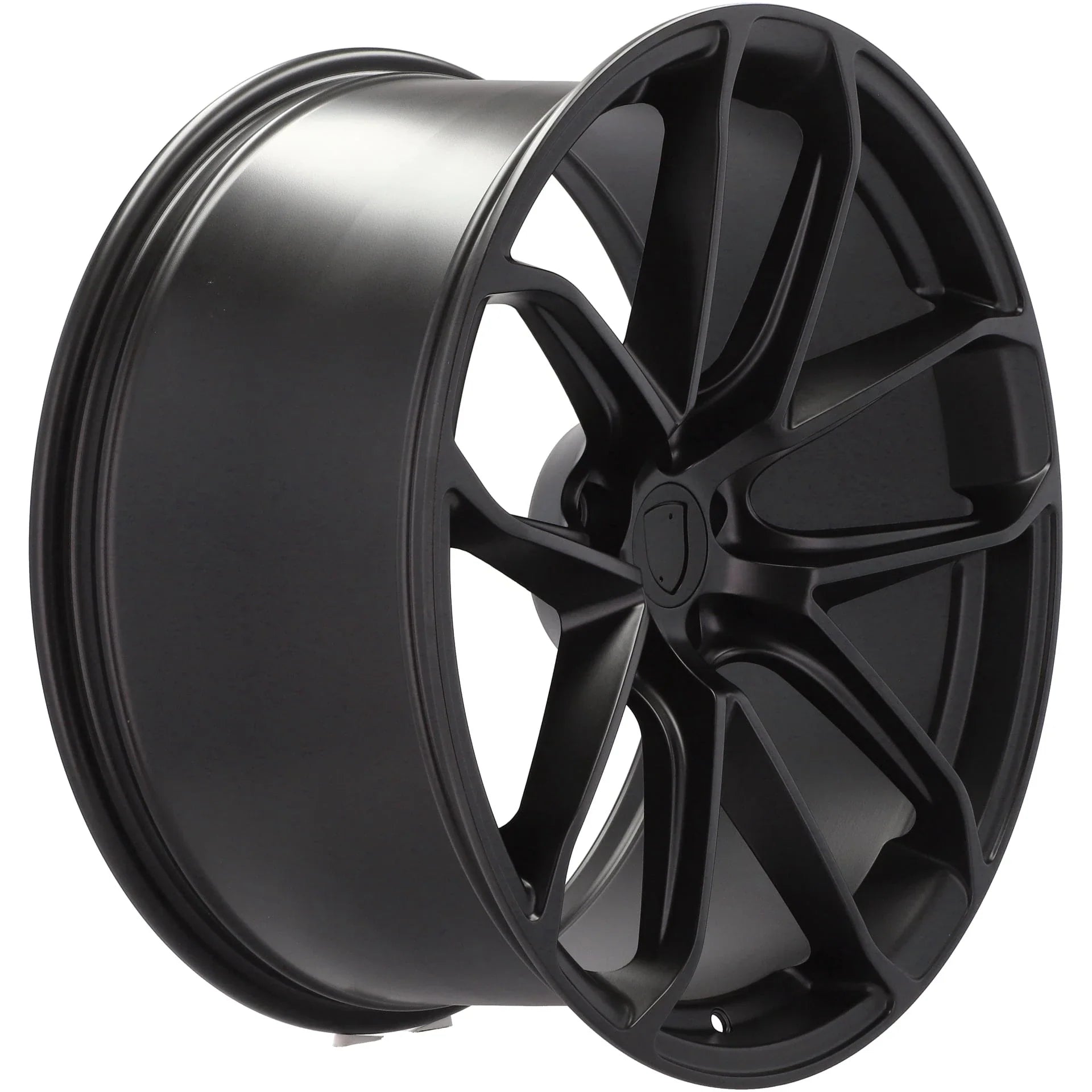 Alu kola pro Porsche Y5985B 10x20 5x112 ET19 66.6 Black Half Matt | Wheelsup.cz
