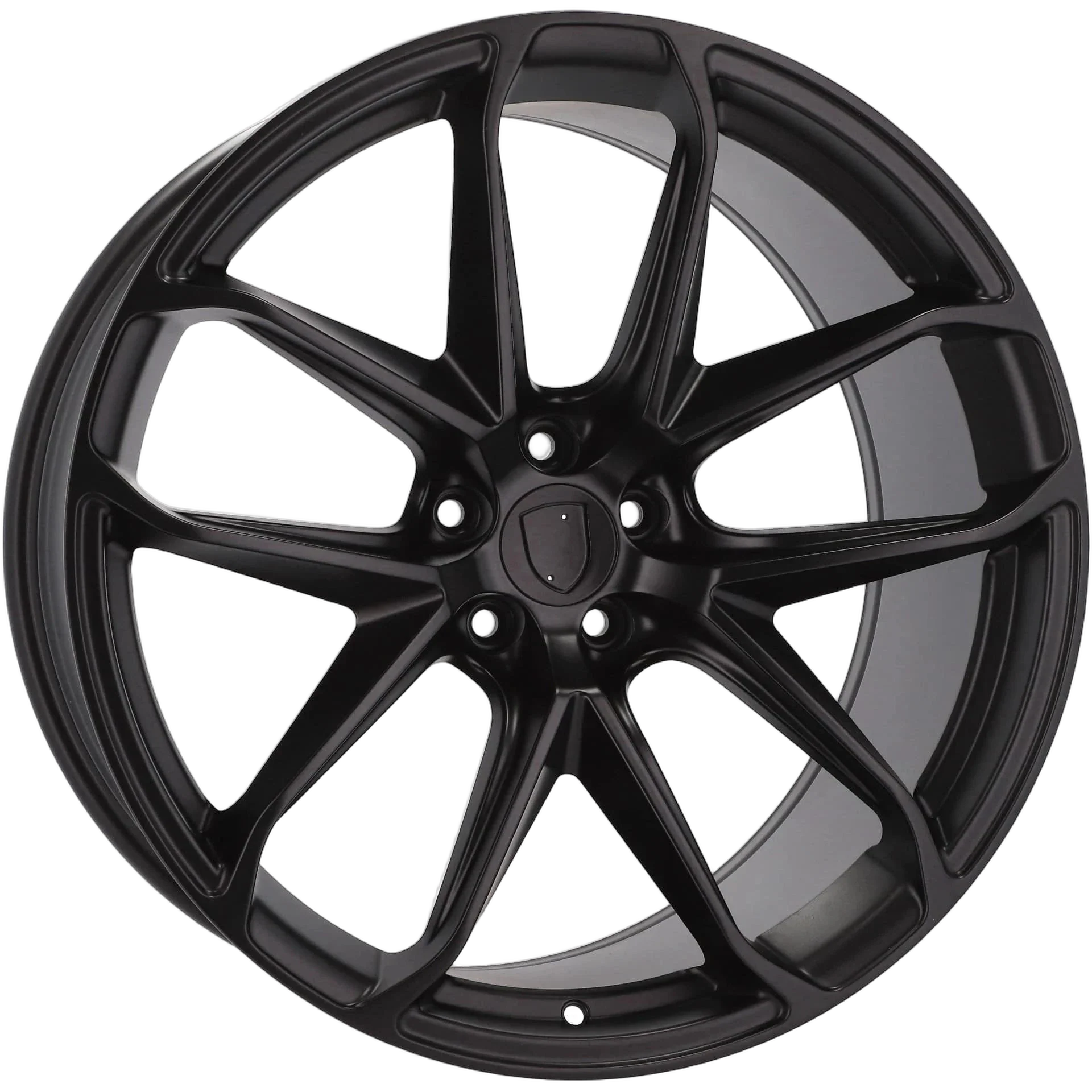 Alu kola pro Porsche Y5985B 9x20 5x112 ET26 66.6 Black Half Matt | Wheelsup.cz