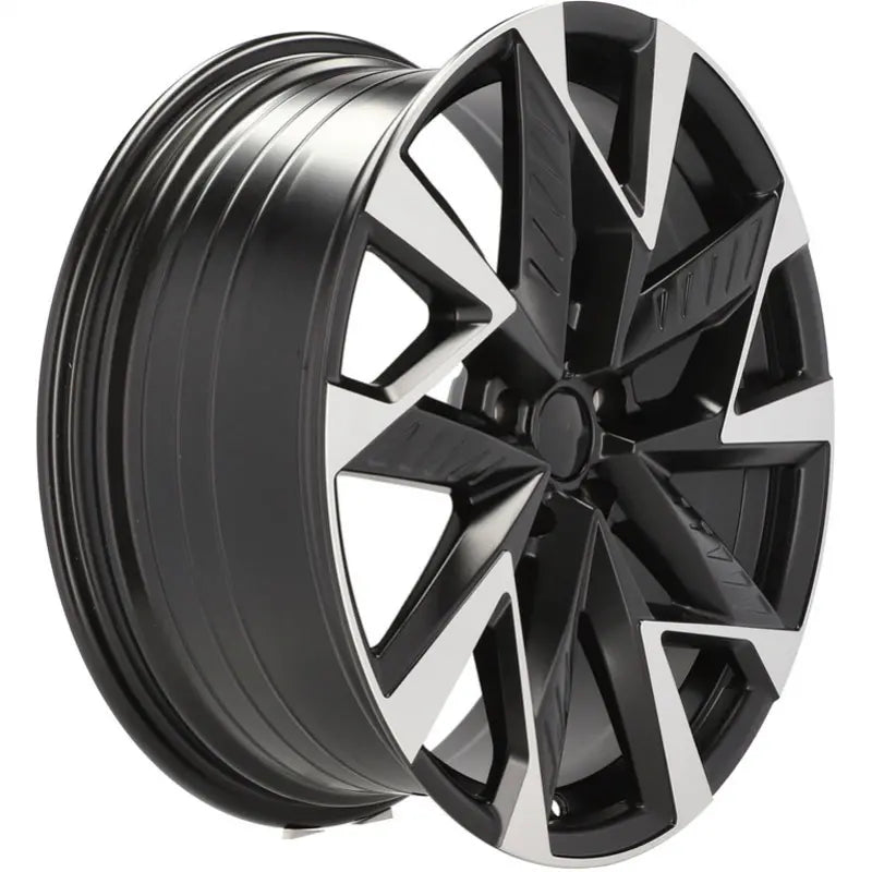 Alu kola pro Cupra YF0443 8x19 5x112 ET40 57.1 Black Polished Half Matt | Wheelsup.cz