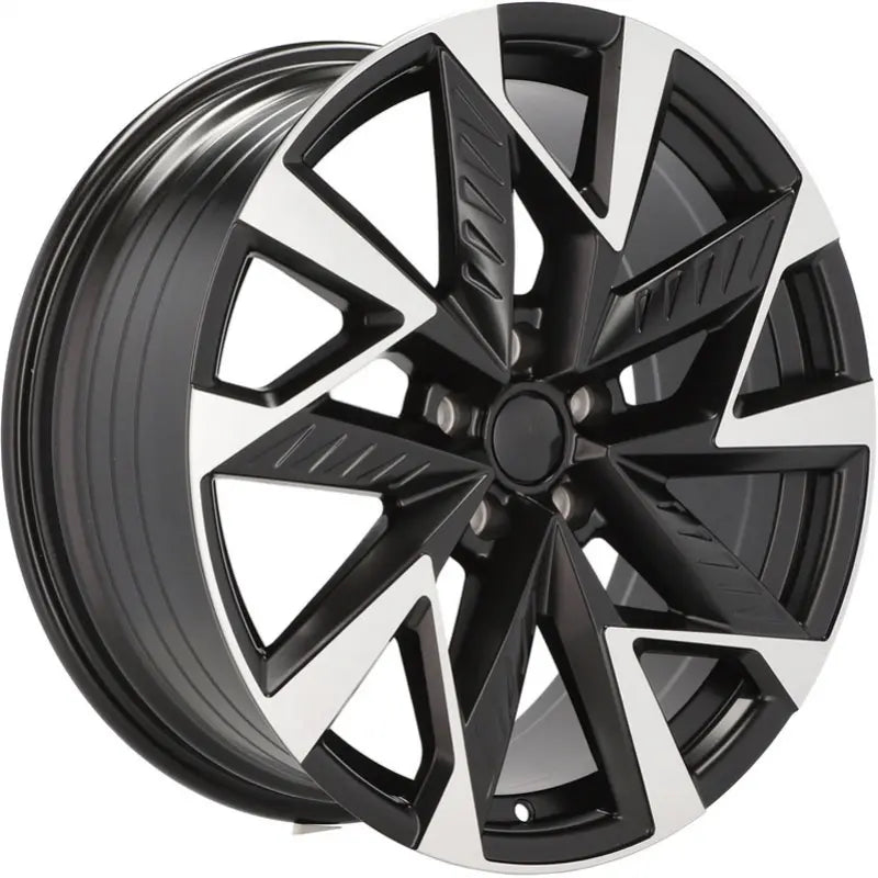 Alu kola pro Cupra YF0443 8x19 5x112 ET40 57.1 Black Polished Half Matt | Wheelsup.cz