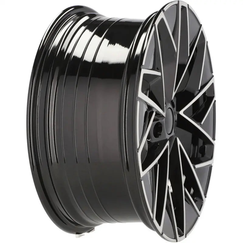 Alu kola pro Škoda YF0444 8x18 5x112 ET44 57.1 Black Polished | Wheelsup.cz