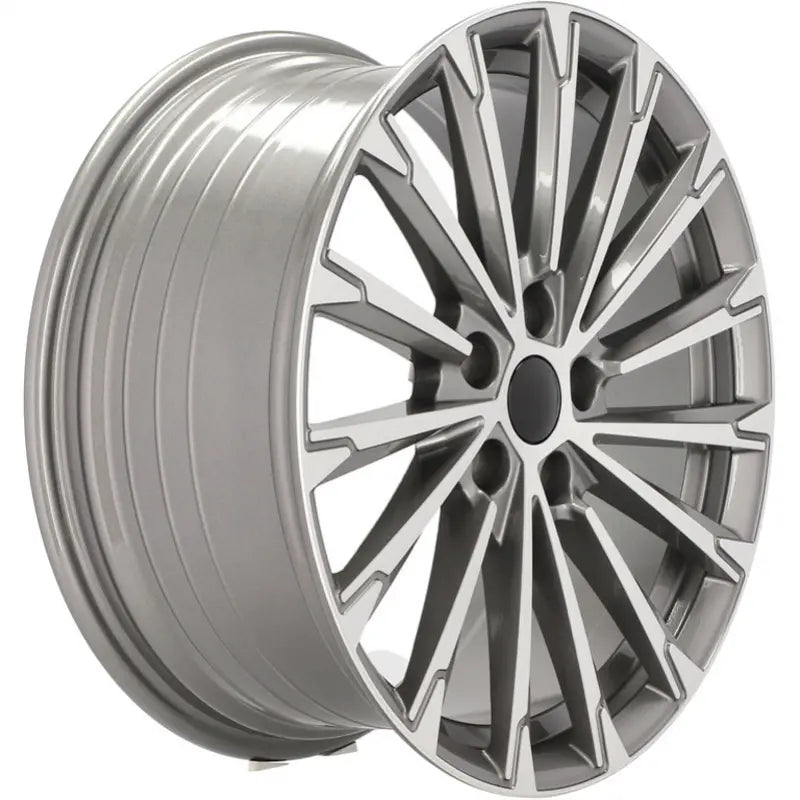 Alu kola pro Škoda YF0446 8x18 5x112 ET45 57.1 Grey Polished | Wheelsup.cz