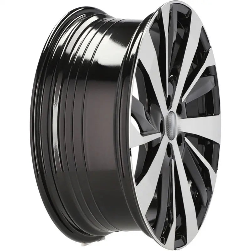 Alu kola pro Peugeot YF0449 7.5x19 5x108 ET42 65.1 Black Polished | Wheelsup.cz