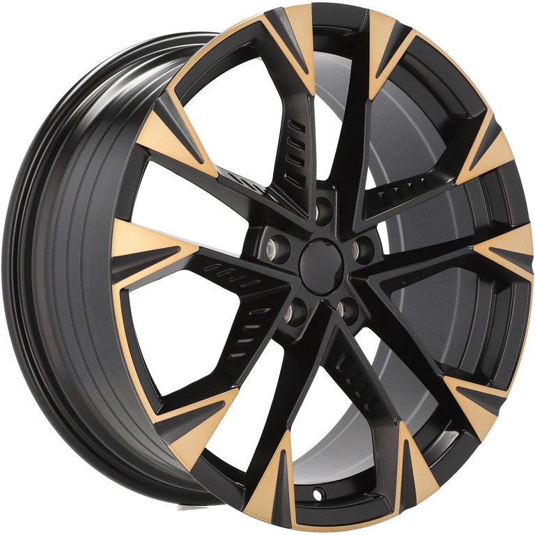 Alu kola pro Cupra YF1150 8x18 5x112 ET40 57.1 Black Polished Half Matt Cooper | Wheelsup.cz