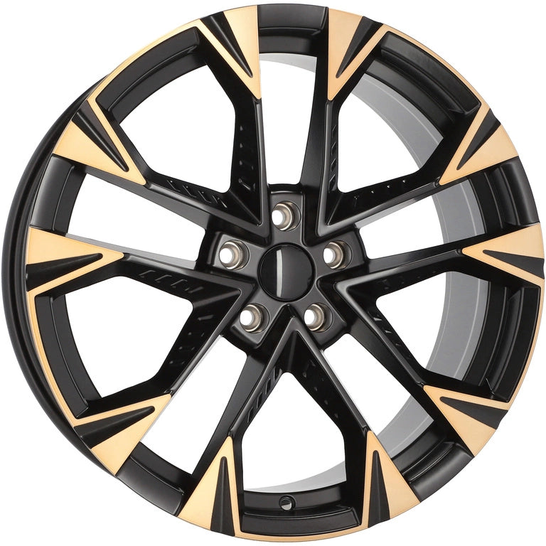 Alu kola pro Cupra YF1150 8x18 5x112 ET40 57.1 Black Polished Half Matt Cooper | Wheelsup.cz