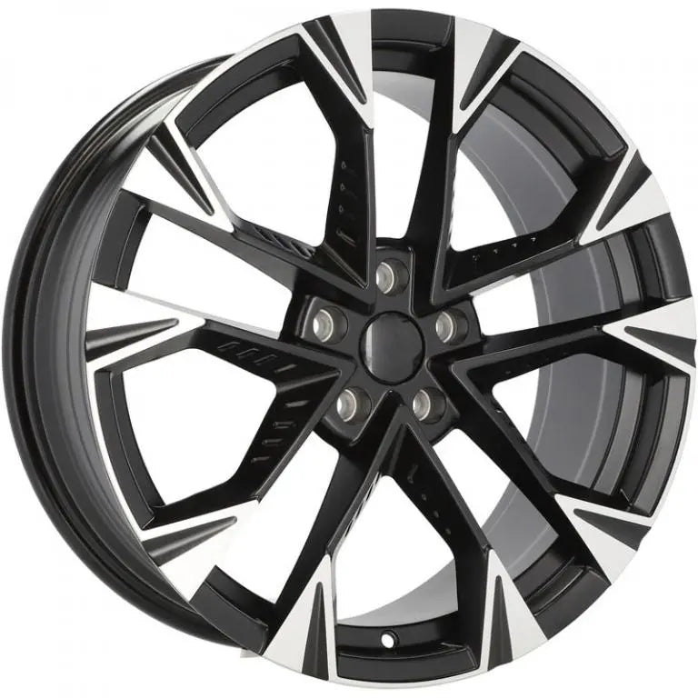 Alu kola pro Cupra YF1150 8x18 5x112 ET40 57.1 Black Polished Half Matt | Wheelsup.cz