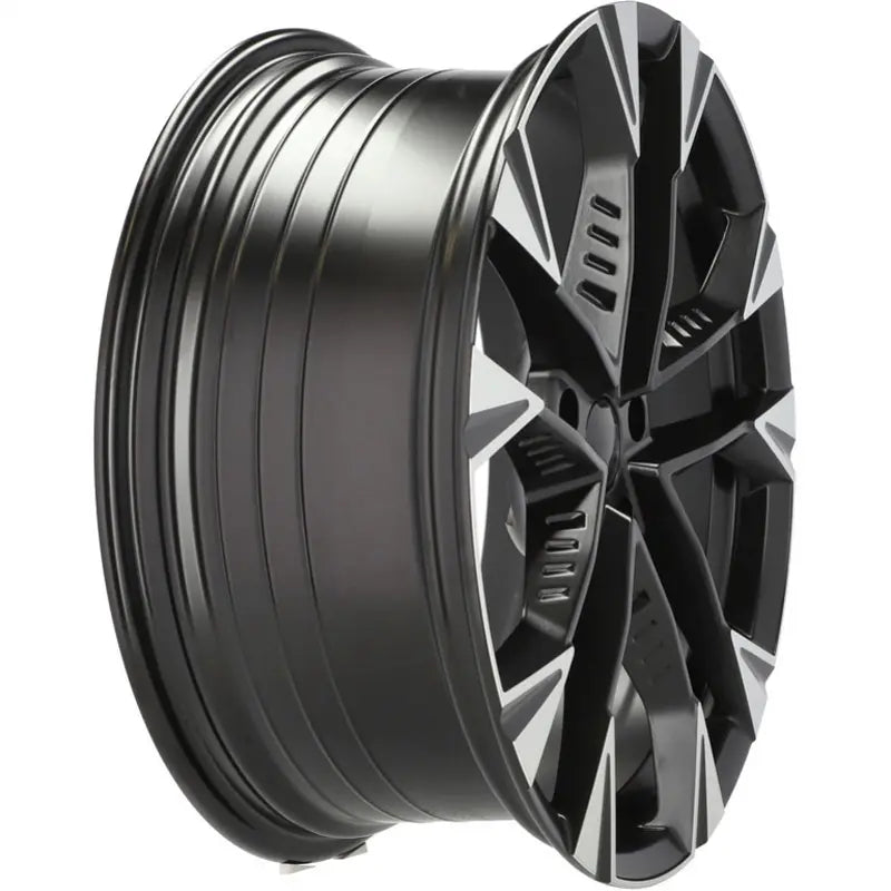 Alu kola pro Cupra YF1150 8x18 5x112 ET40 57.1 Black Polished Half Matt | Wheelsup.cz