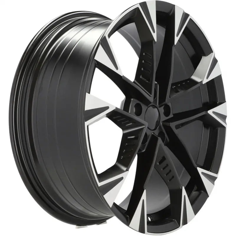 Alu kola pro Cupra YF1150 8x18 5x112 ET40 57.1 Black Polished Half Matt | Wheelsup.cz
