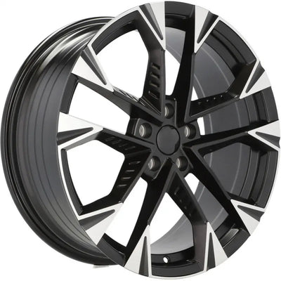 Alu kola pro Cupra YF1150 8x18 5x112 ET40 57.1 Black Polished Half Matt | Wheelsup.cz