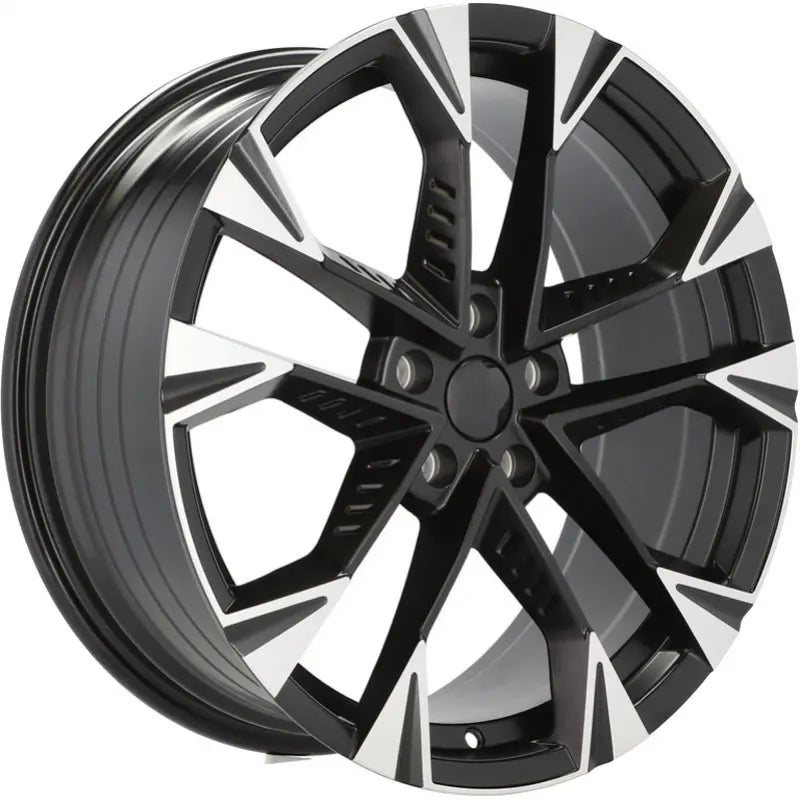 Alu kola pro Cupra YF1150 8x18 5x112 ET40 57.1 Black Polished Half Matt | Wheelsup.cz