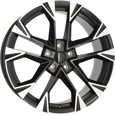 Alu kola pro Cupra YF1150 8x19 5x112 ET40 57.1 Black Polished Half Matt | Wheelsup.cz