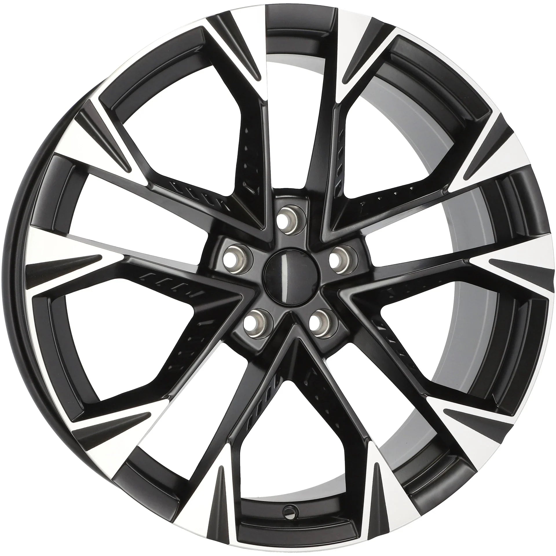 Alu kola pro Cupra YF1150 8x18 5x112 ET40 57.1 Black Polished Half Matt
