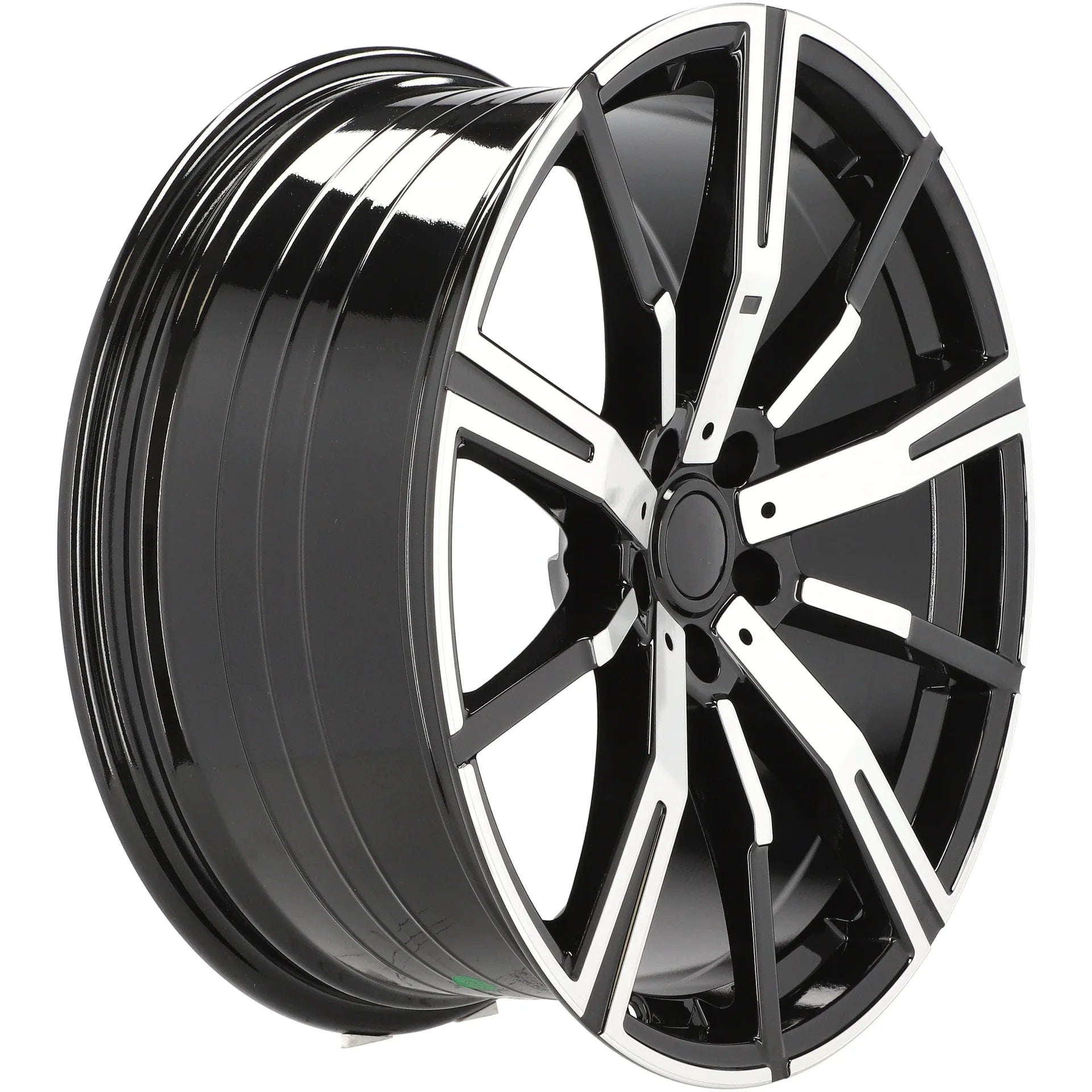 Alu kola pro BMW YF1156 8.5x20 5x112 ET28 66.6 Black Polished | Wheelsup.cz