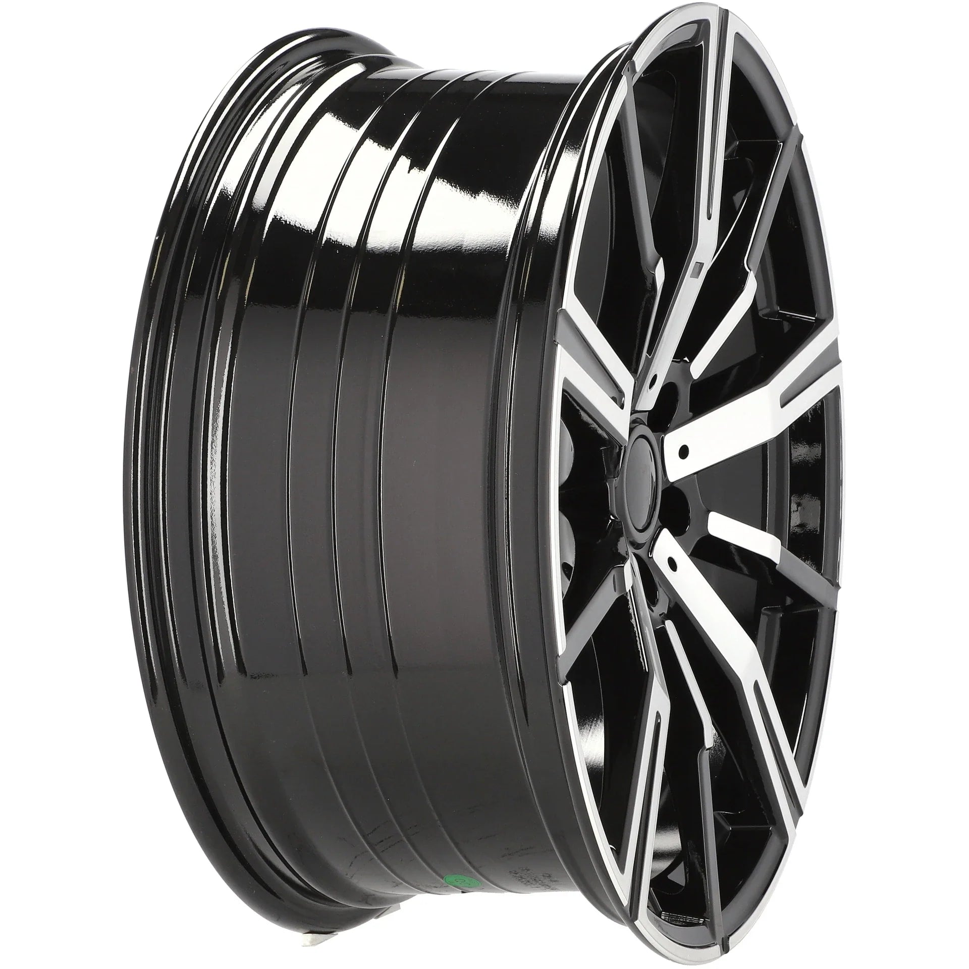 Alu kola pro BMW YF1156 8x19 5x112 ET27 66.6 Black Polished | Wheelsup.cz