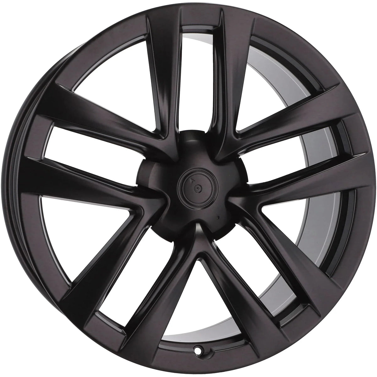 Alu kola pro Tesla YF5591 8.5x19 5x120 ET35 64.1 Black Half Matt | Wheelsup.cz