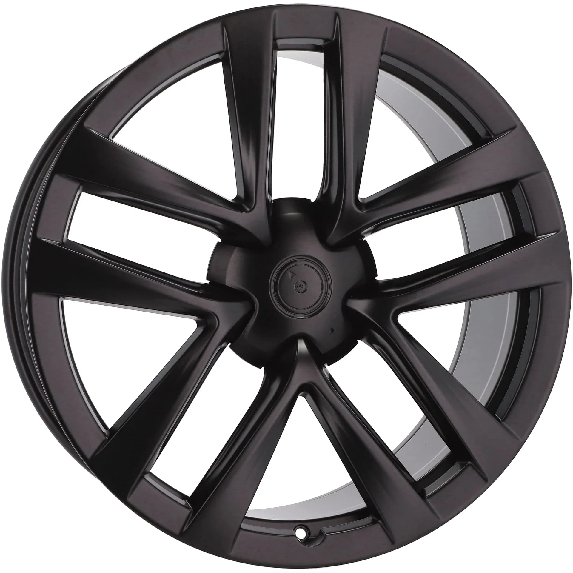 Alu kola pro Tesla YF5591 8.5x20 5x120 ET35 64.1 Black Half Matt | Wheelsup.cz