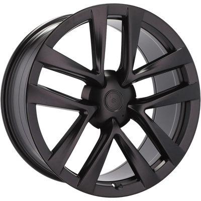 Alu kola pro Tesla YF5591 10.5x21 5x120 ET45 64.1 Black Half Matt | Wheelsup.cz